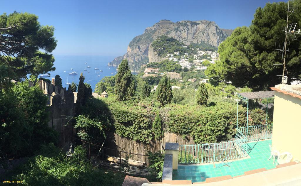 Villa Silia Capri Bagian luar foto